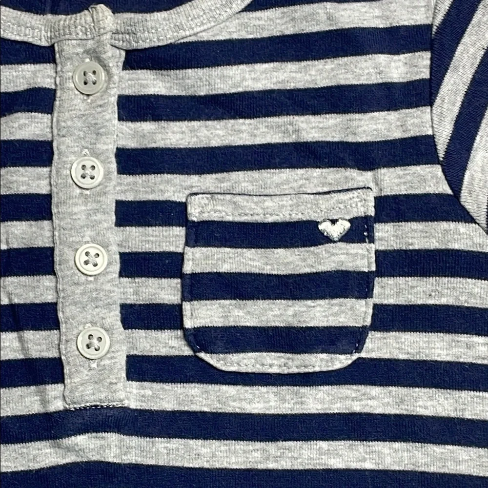 CARTER’S Striped Blue and Gray Kids Shirt